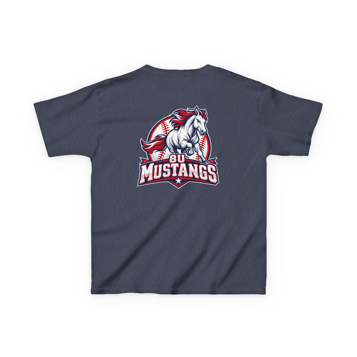 8U Mustangs - Youth T-Shirt