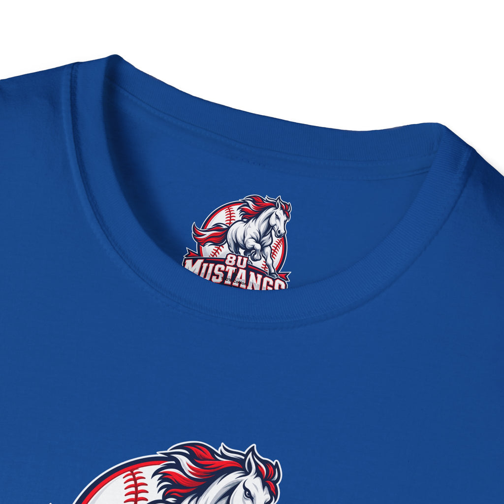 8U Mustangs - Adult T-Shirt