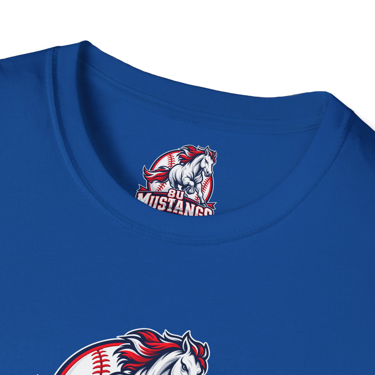 8U Mustangs - Adult T-Shirt