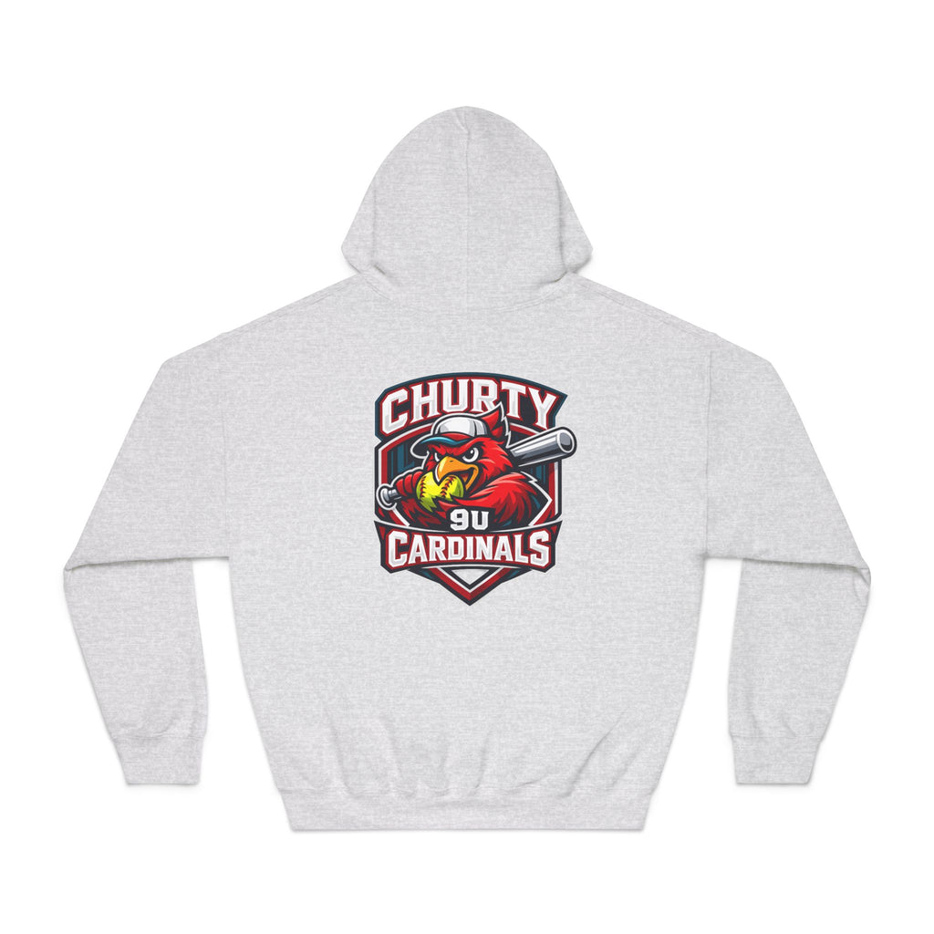 Churty 9u Cardinals - Adult Hoodie
