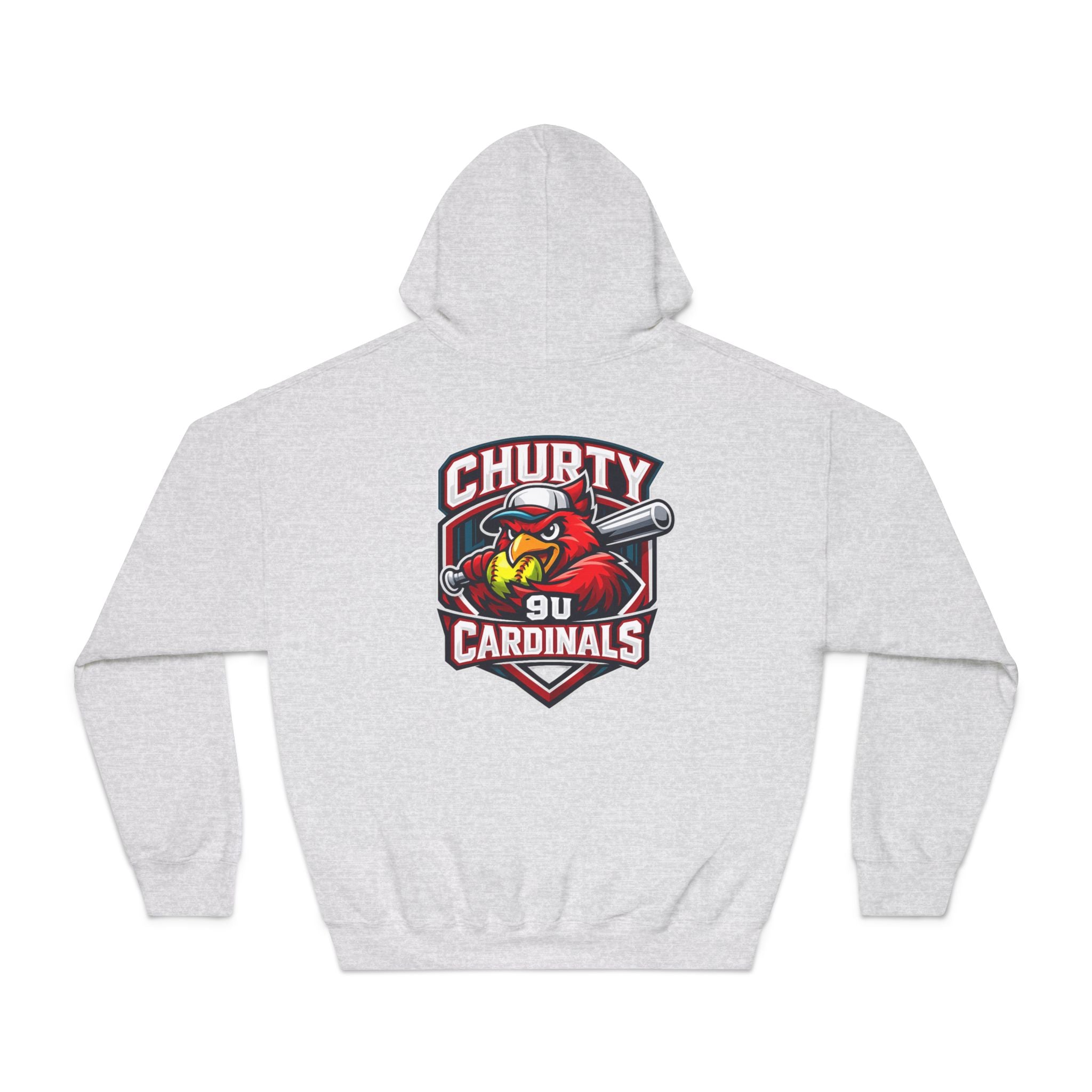Churty 9u Cardinals - Adult Hoodie