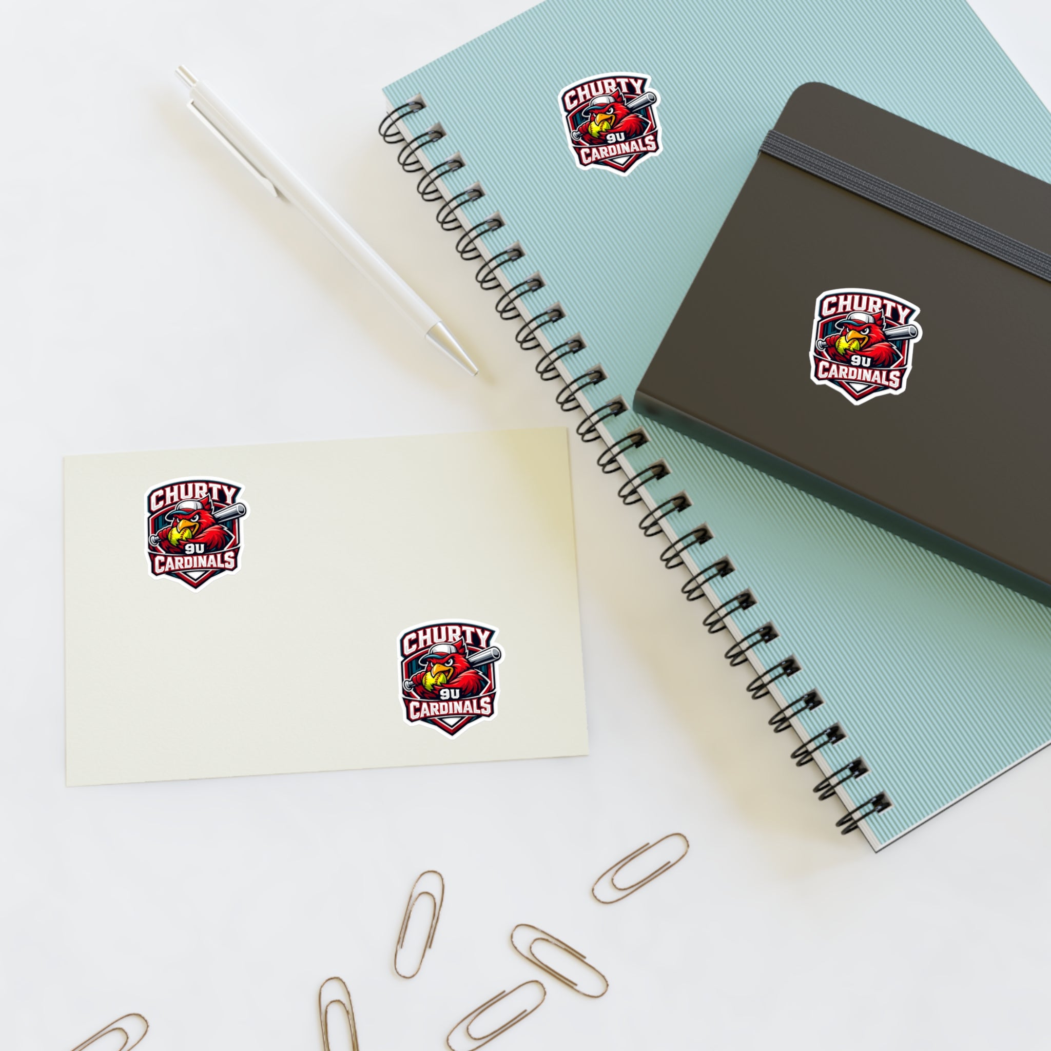 Churty 9u Cardinals - Sticker Pack (4)