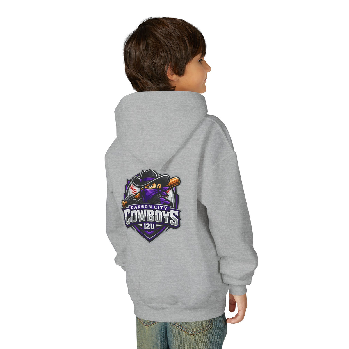 Carson City Cowboys 12u - Youth Hoodie
