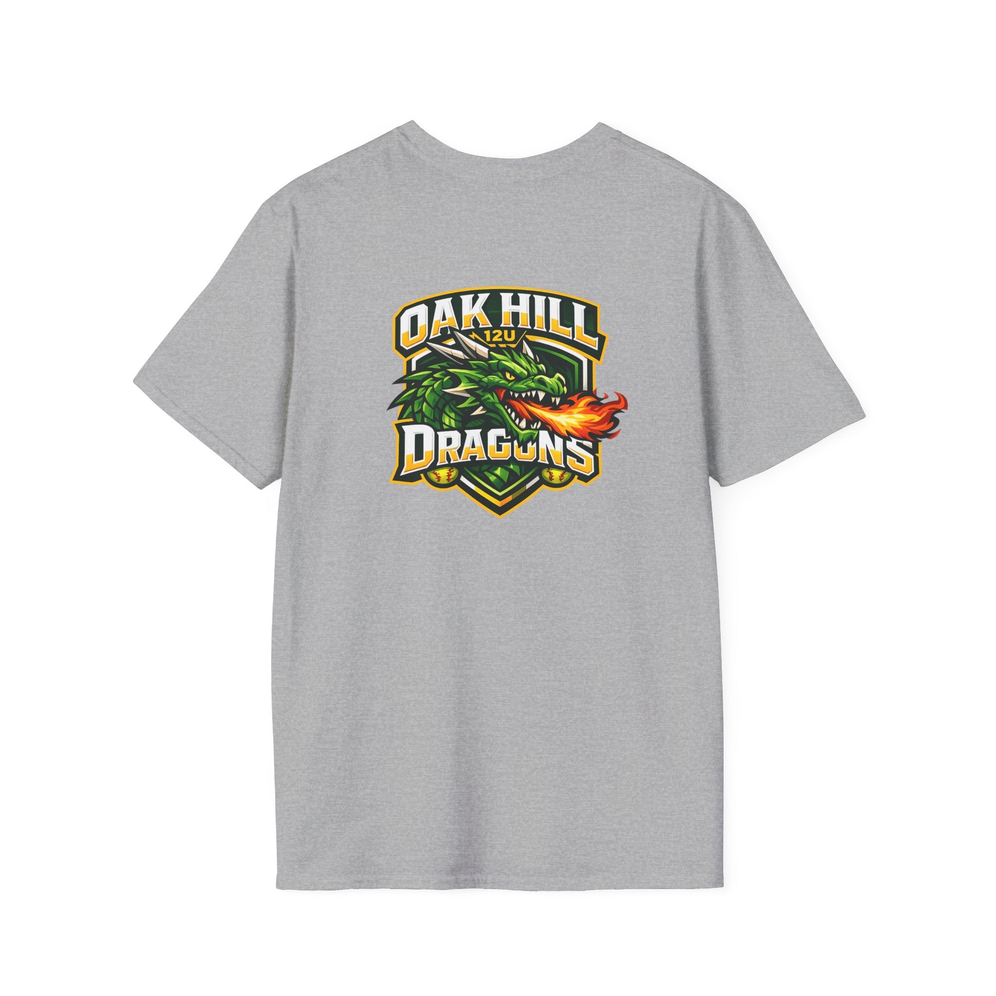 Oak Hill 12u Dragons - Adult T-Shirt