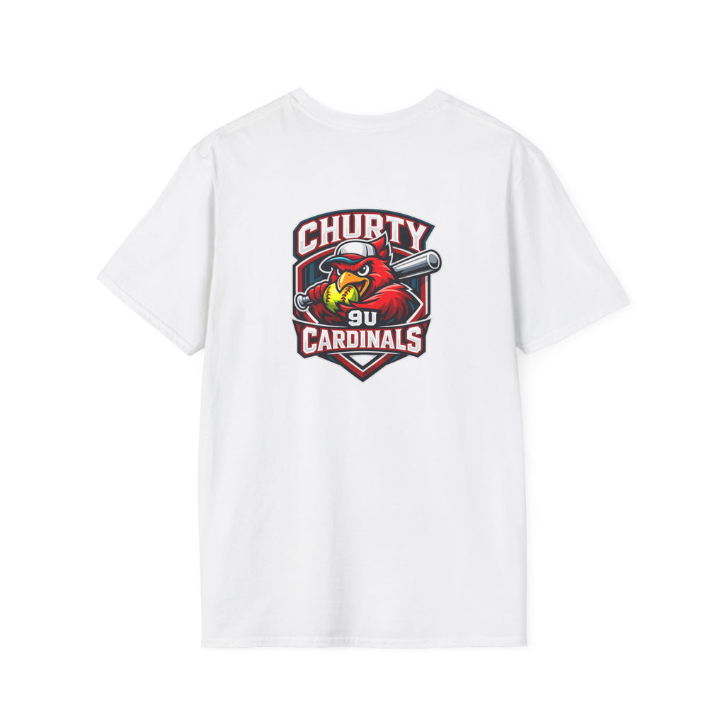Churty 9u Cardinals - Adult T-Shirt