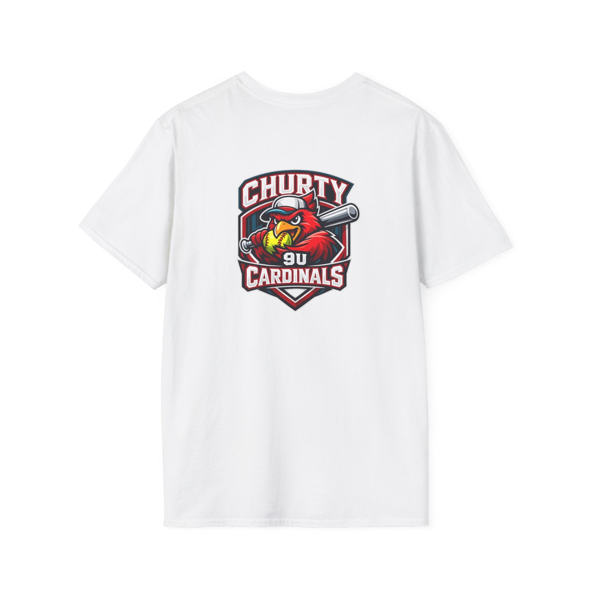 Churty 9u Cardinals - Adult T-Shirt