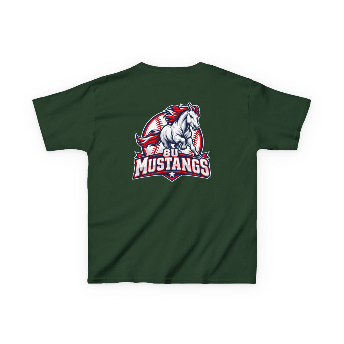 8U Mustangs - Youth T-Shirt