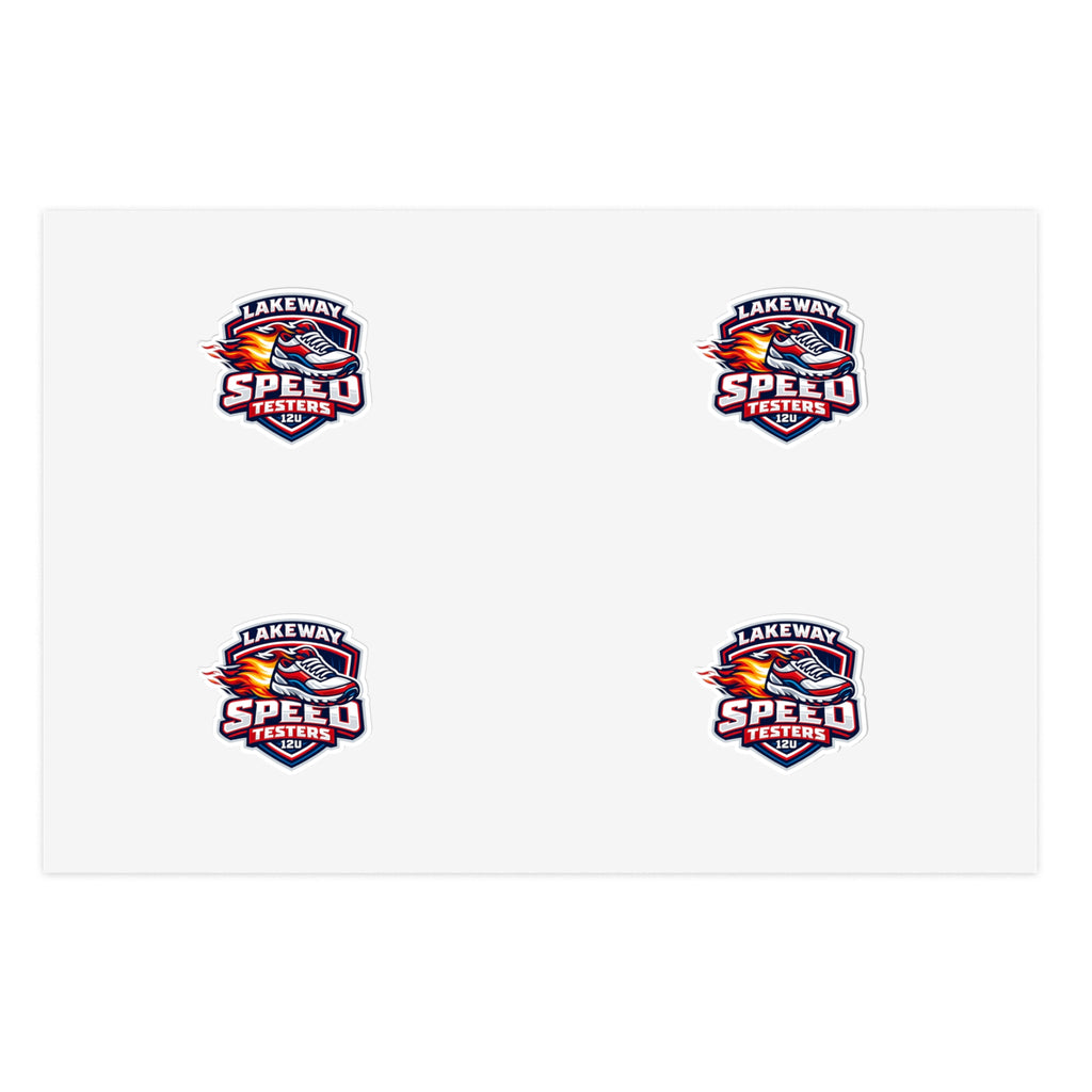 Lakeway Speed Testers 12u - Sticker Pack (4)