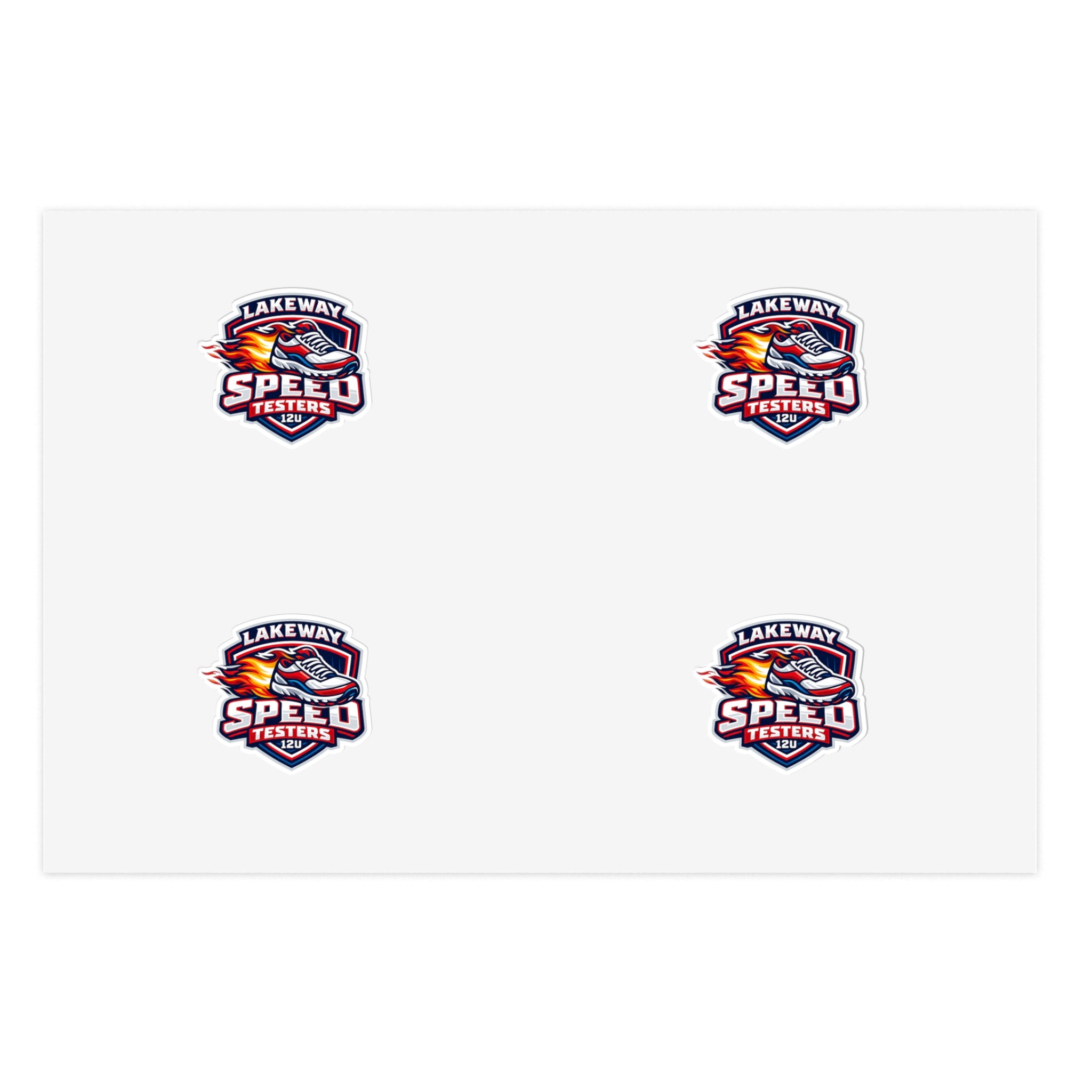 Lakeway Speed Testers 12u - Sticker Pack (4)