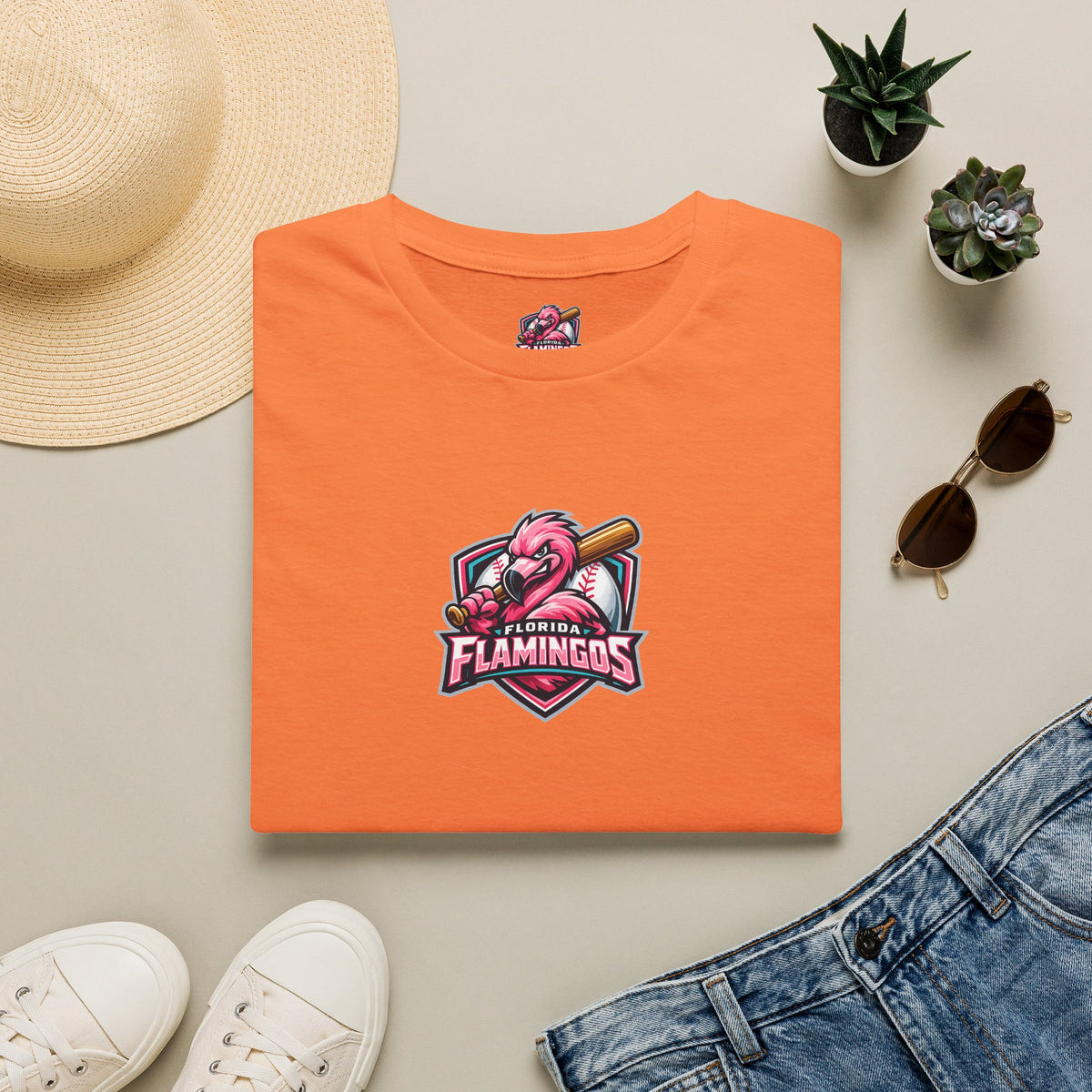 Florida Flamingos - Adult T-Shirt
