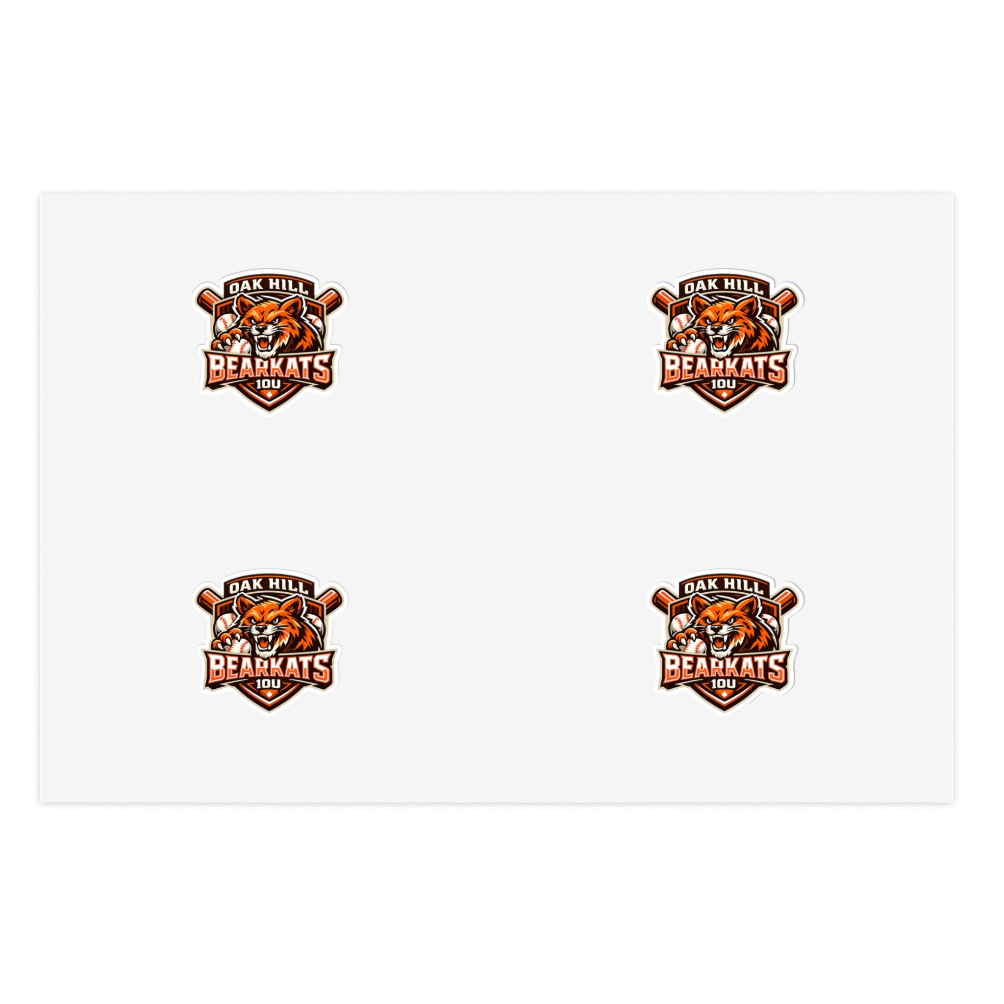Oak Hill 10u Bearkats - Sticker Pack (4)