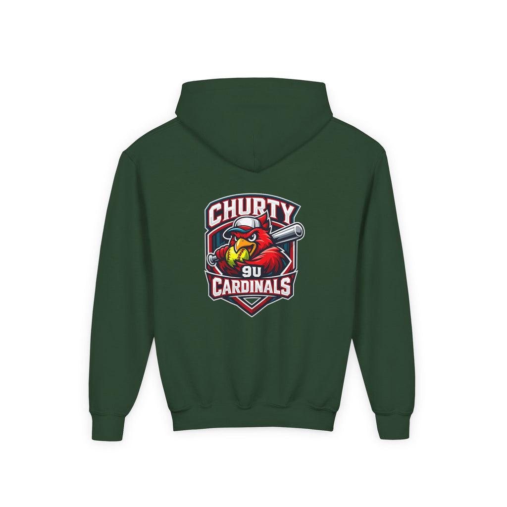 Churty 9u Cardinals - Youth Hoodie
