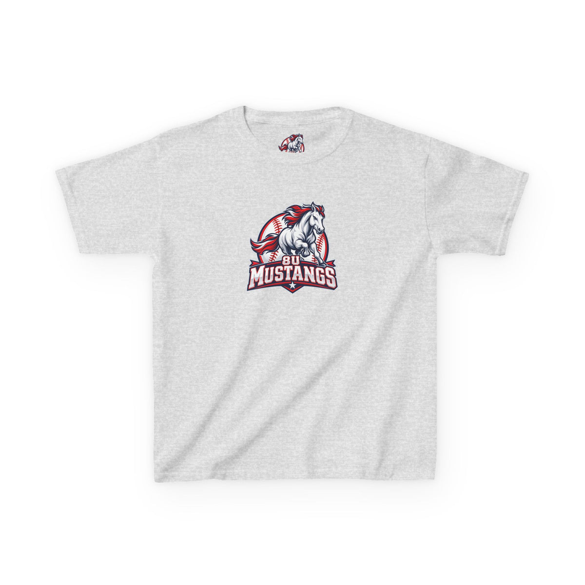 8U Mustangs - Youth T-Shirt
