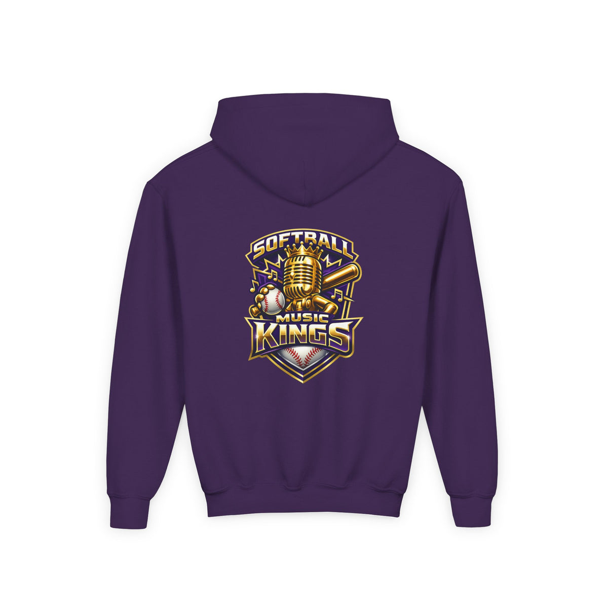Softball Music Kings - Youth Hoodie