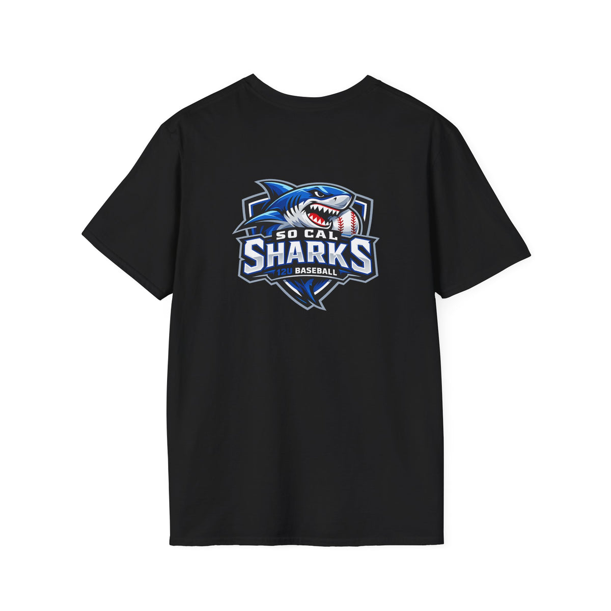 So Cal Sharks 12u Baseball - Adult T-Shirt