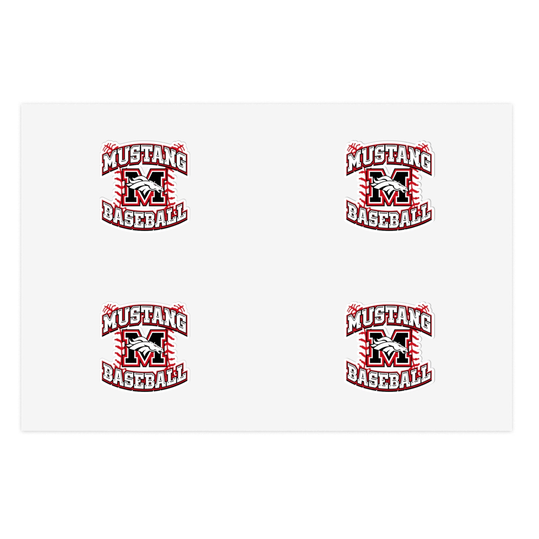Milwaukee 10u Mustangs - Sticker Pack (4)