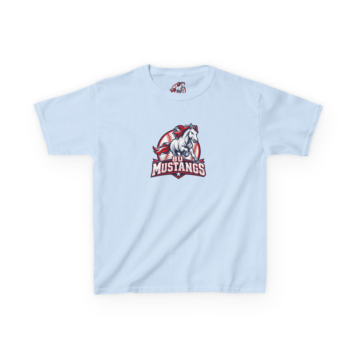 8U Mustangs - Youth T-Shirt