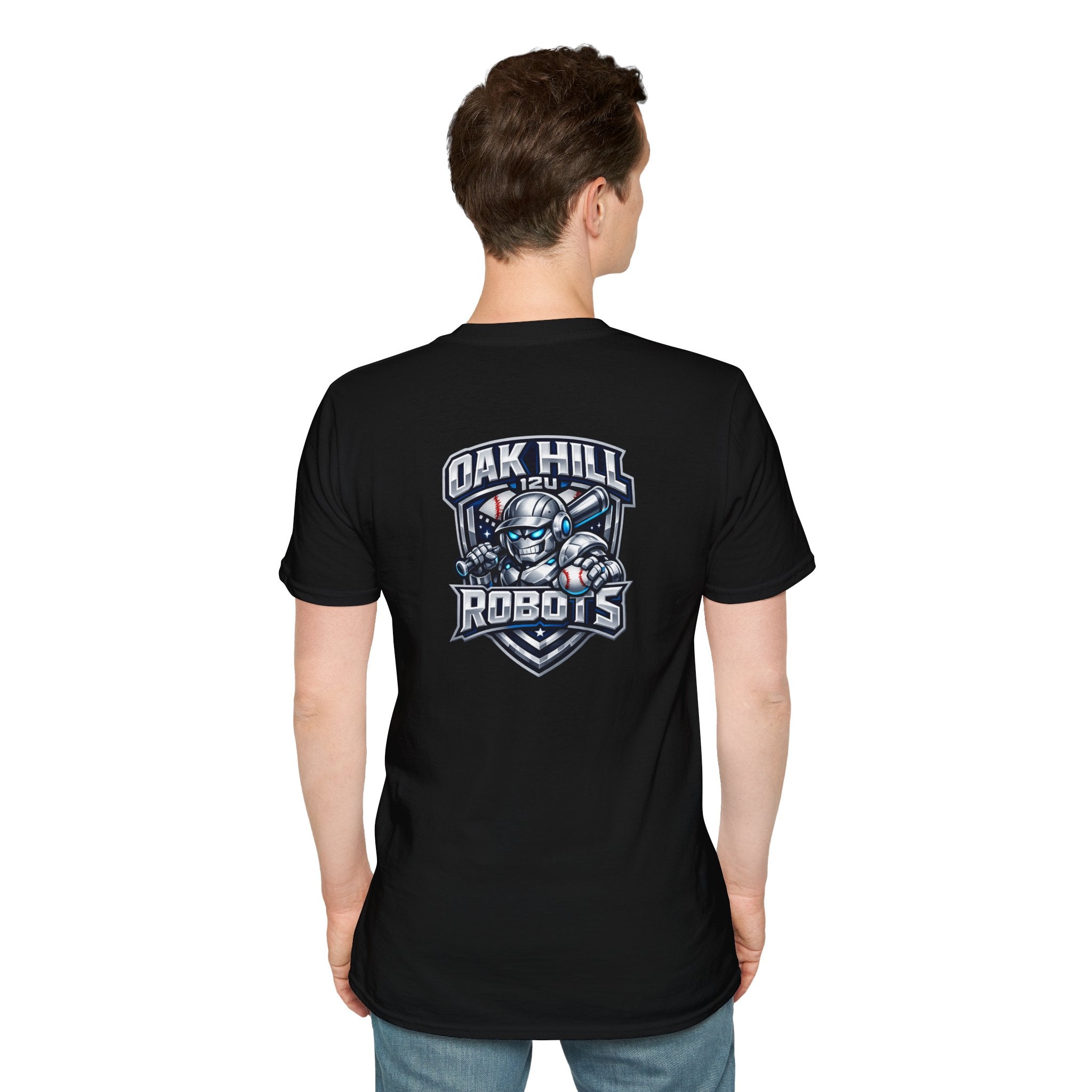 Oak Hill 12u Robots - Adult T-Shirt