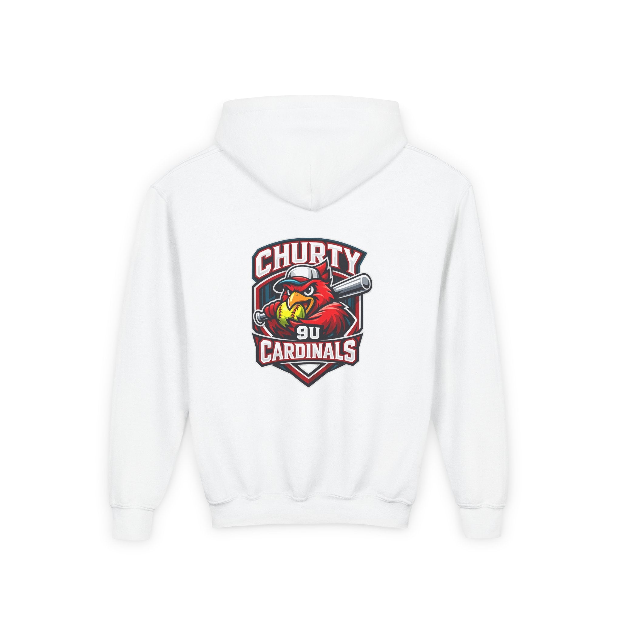 Churty 9u Cardinals - Youth Hoodie