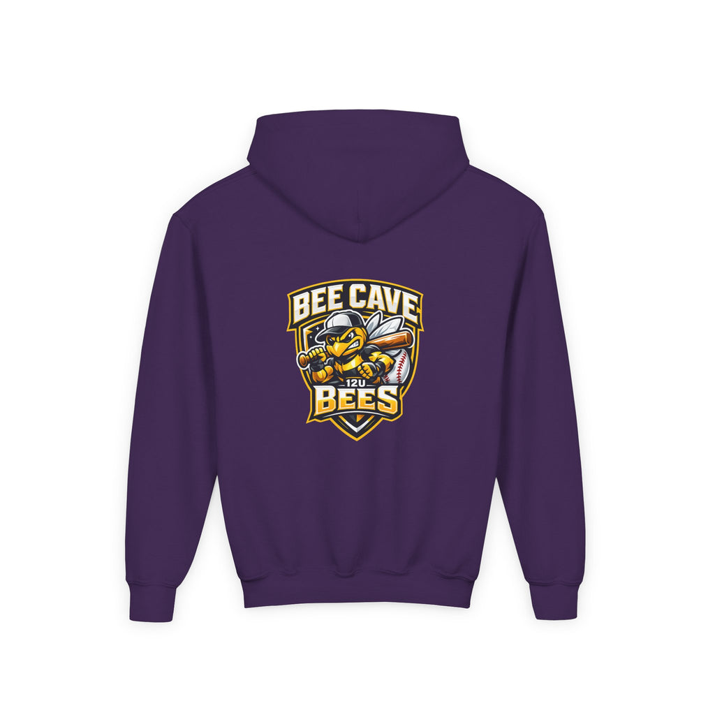 Bee Cave 12u Bees - Youth Hoodie