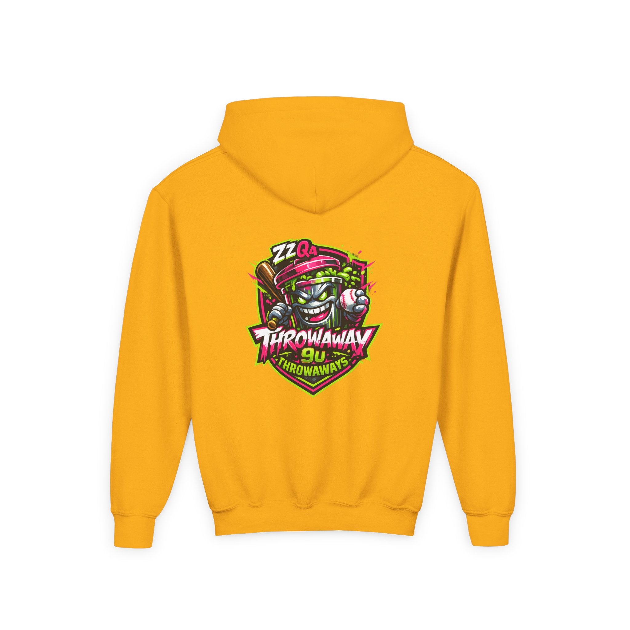 ZZ QA Throwaway 9u - Youth Hoodie
