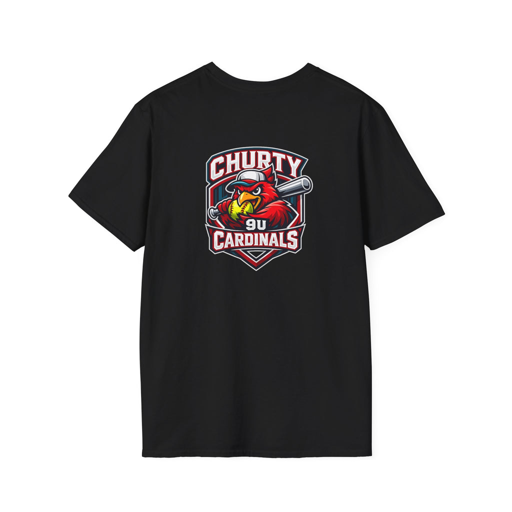 Churty 9u Cardinals - Adult T-Shirt
