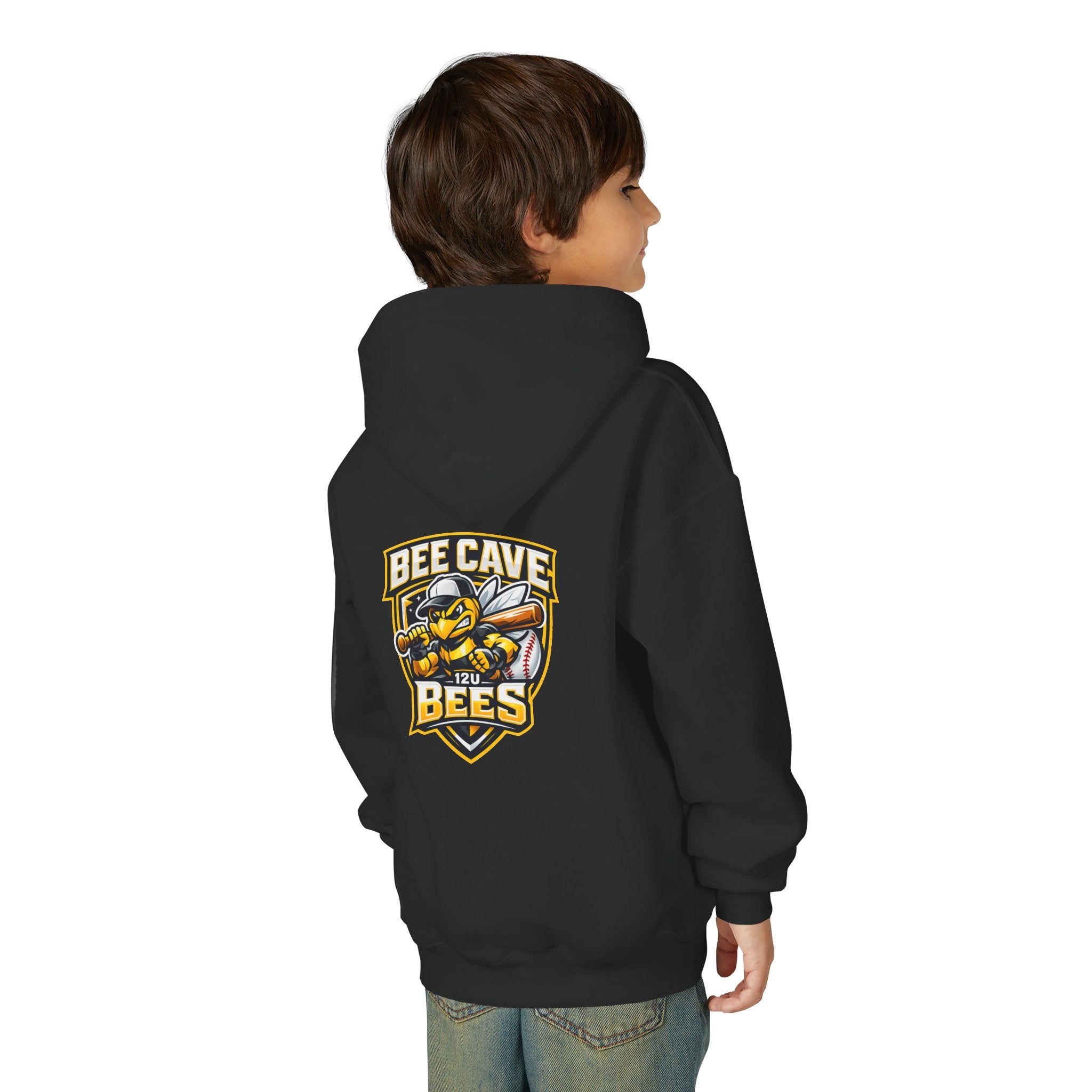 Bee Cave 12u Bees - Youth Hoodie