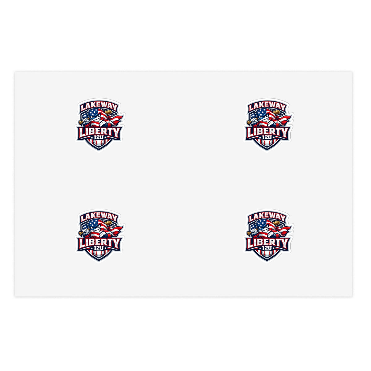 Lakeway Liberty 12u - Sticker Pack (4)