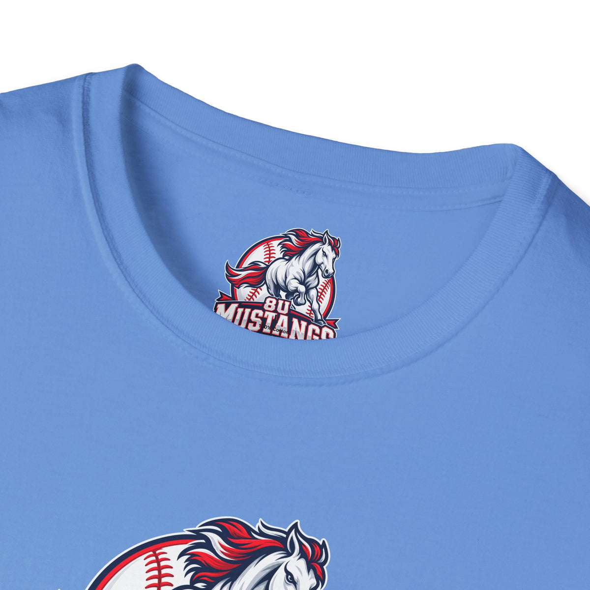 8U Mustangs - Adult T-Shirt