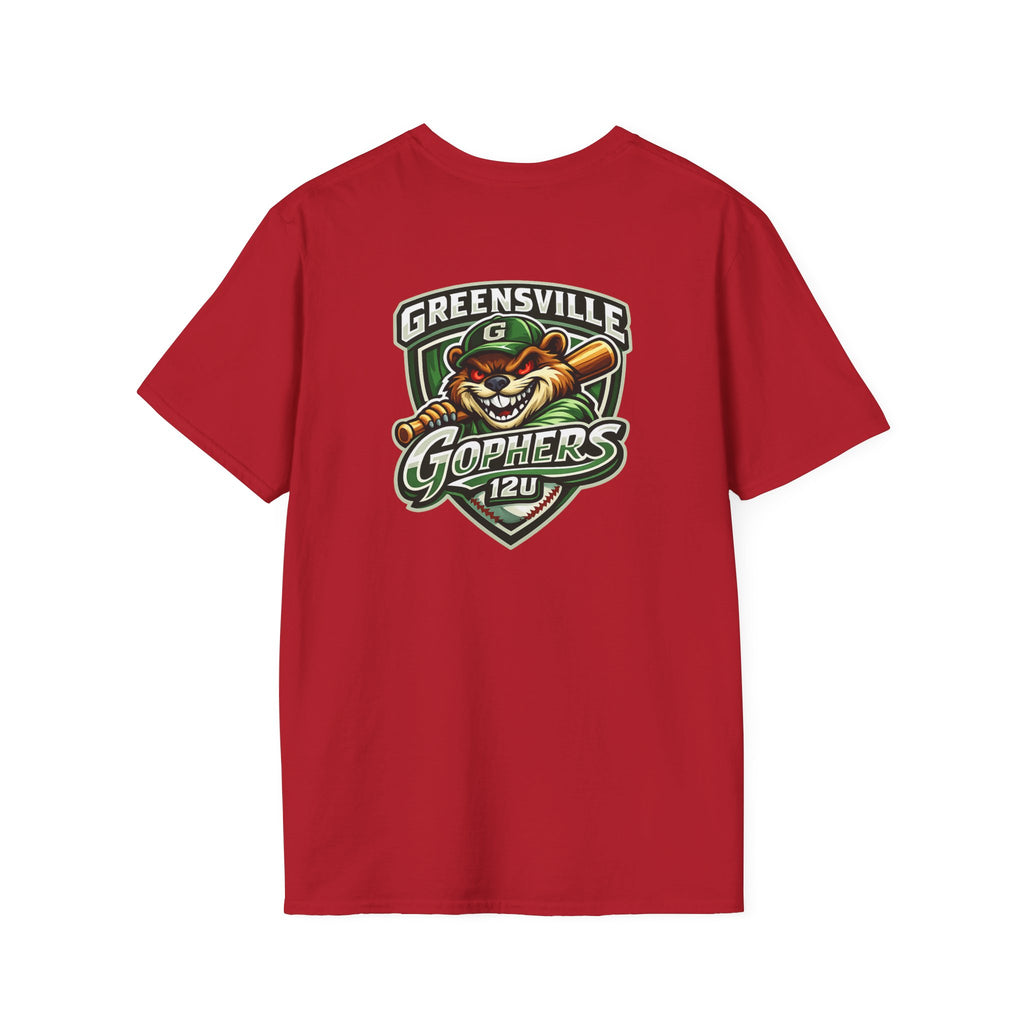 Greensville Gophers 12u - Adult T-Shirt