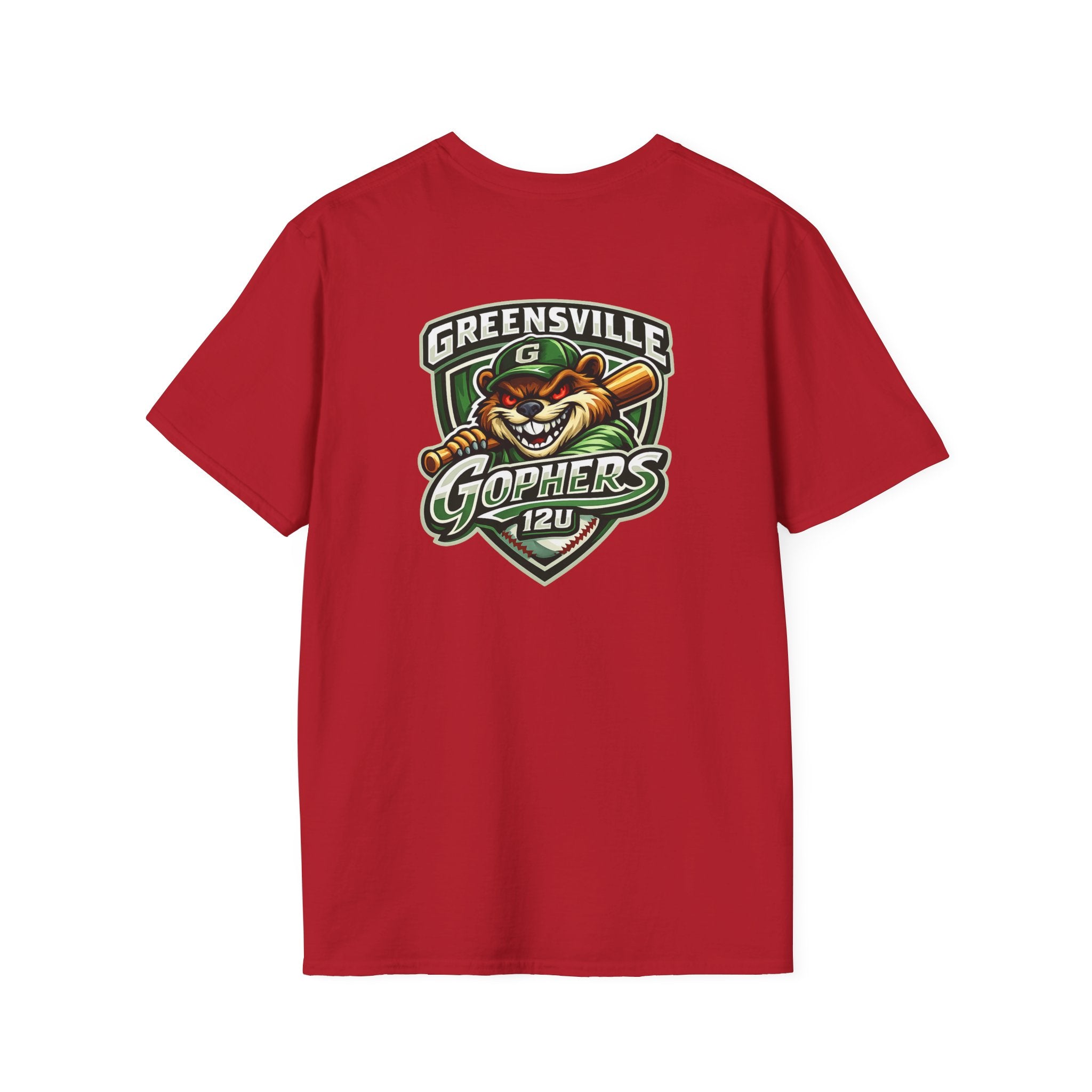 Greensville Gophers 12u - Adult T-Shirt