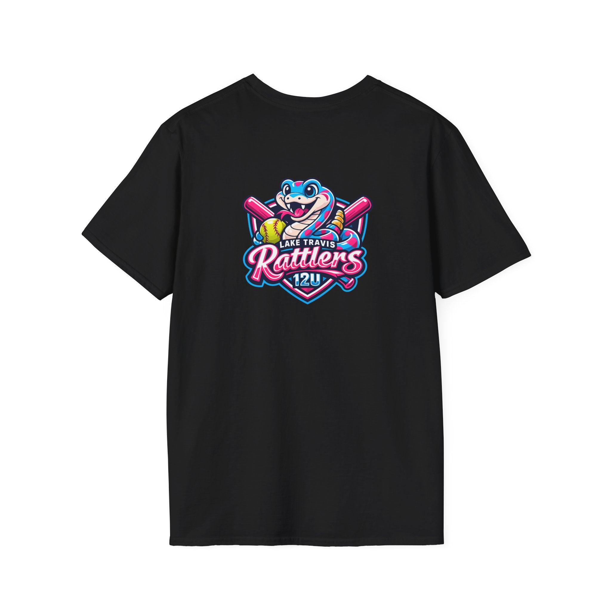 Lake Travis 12u Rattlers - Adult T-Shirt