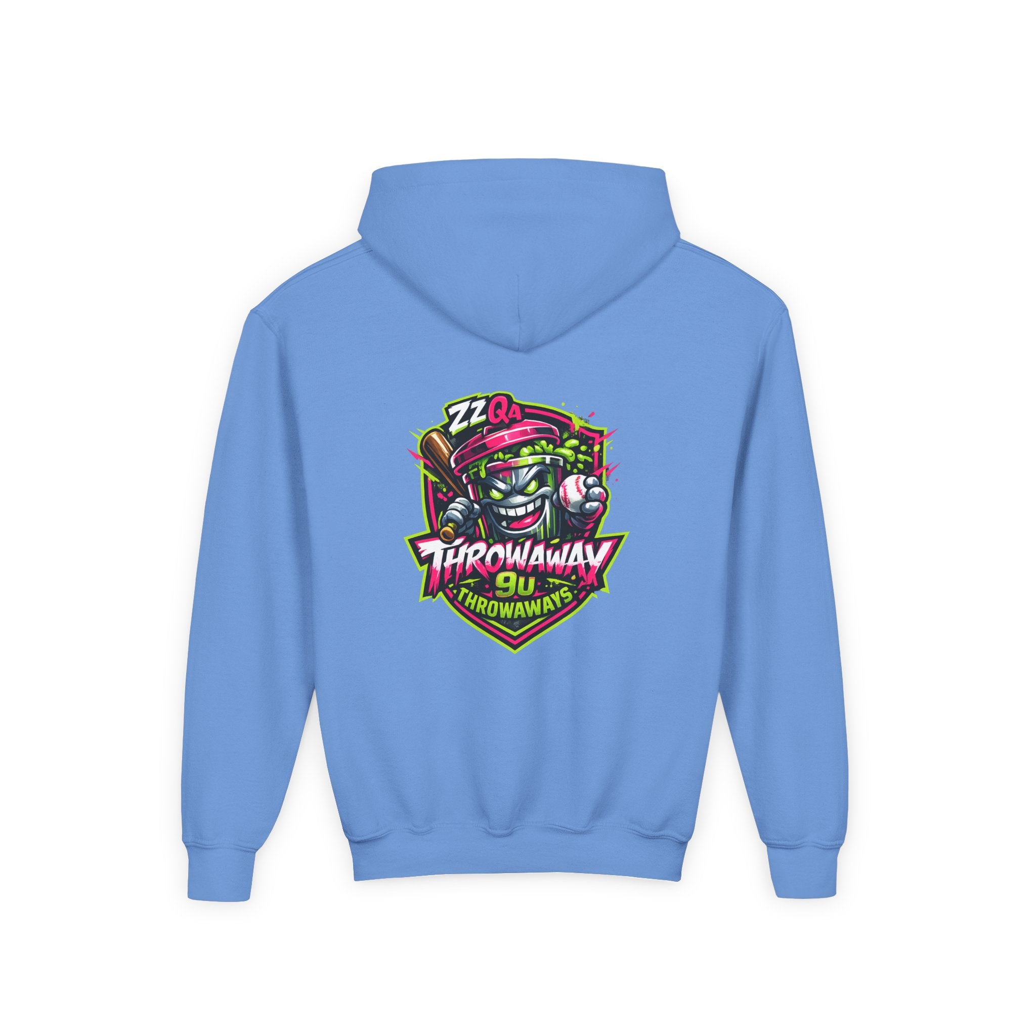 ZZ QA Throwaway 9u - Youth Hoodie