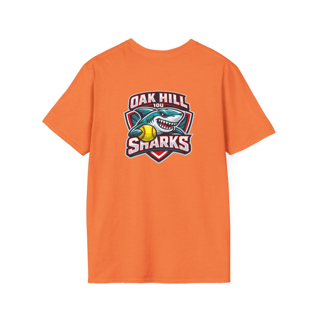 Oak Hill 10u Sharks - Adult T-Shirt