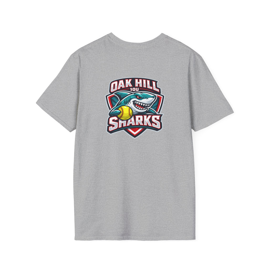 Oak Hill 10u Sharks - Adult T-Shirt