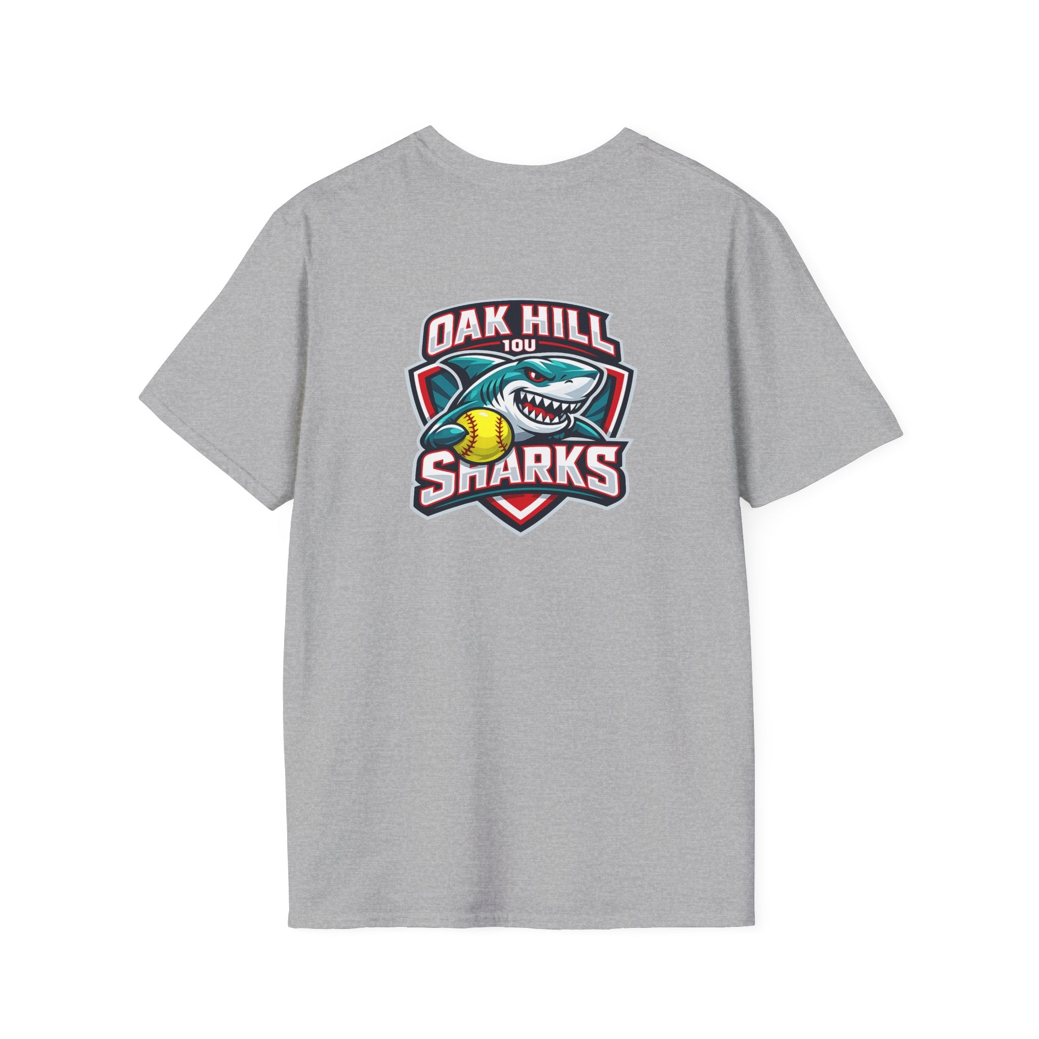 Oak Hill 10u Sharks - Adult T-Shirt