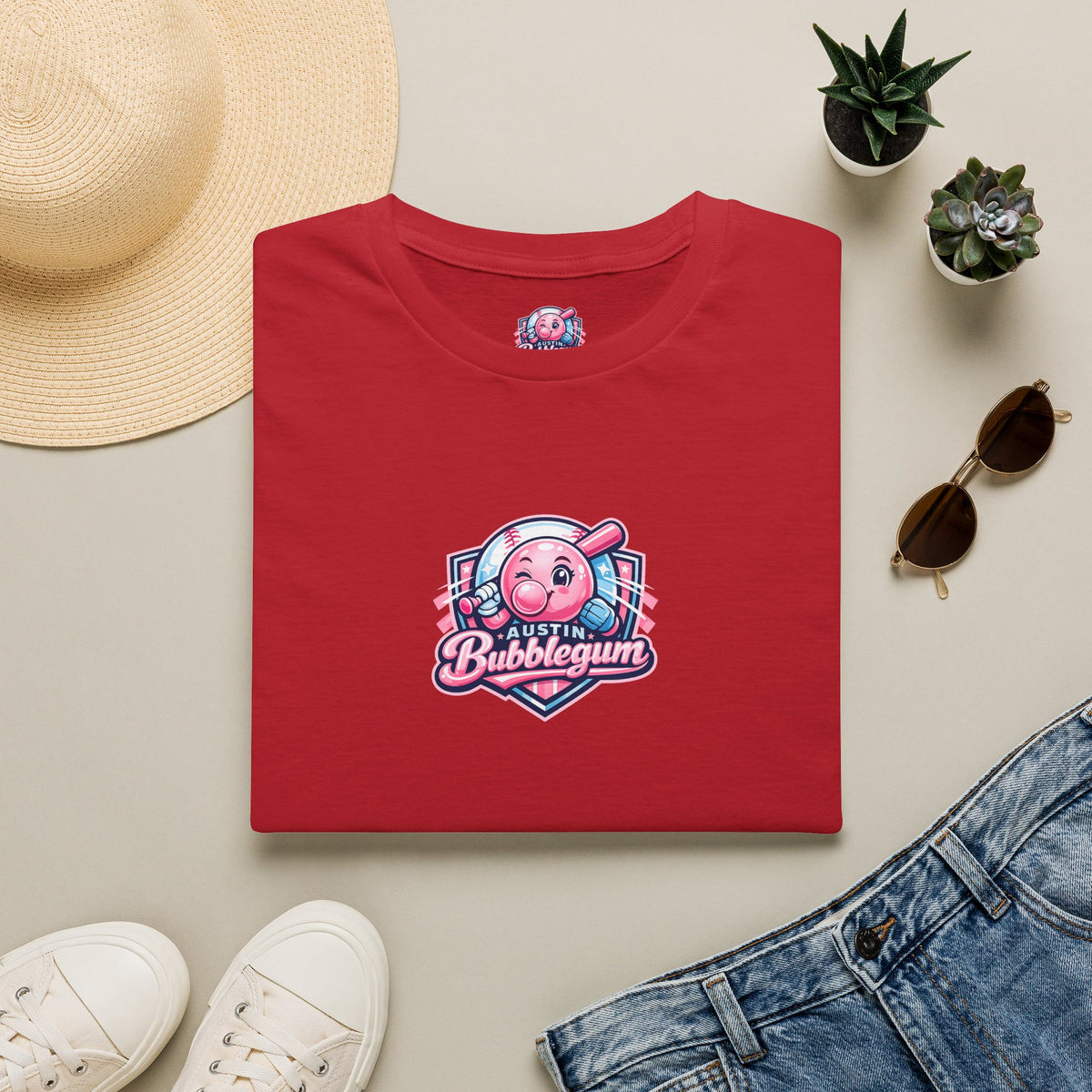 Austin Bubblegum - Adult T-Shirt