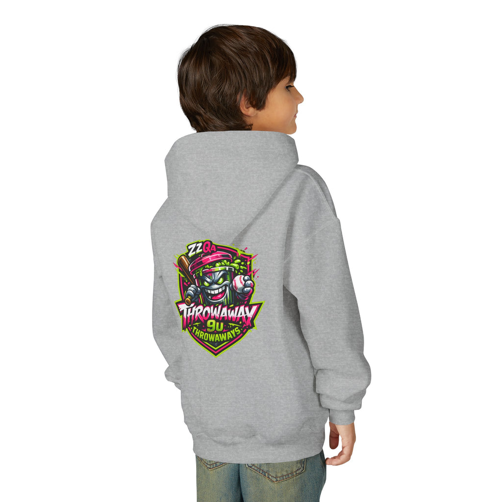 ZZ QA Throwaway 9u - Youth Hoodie