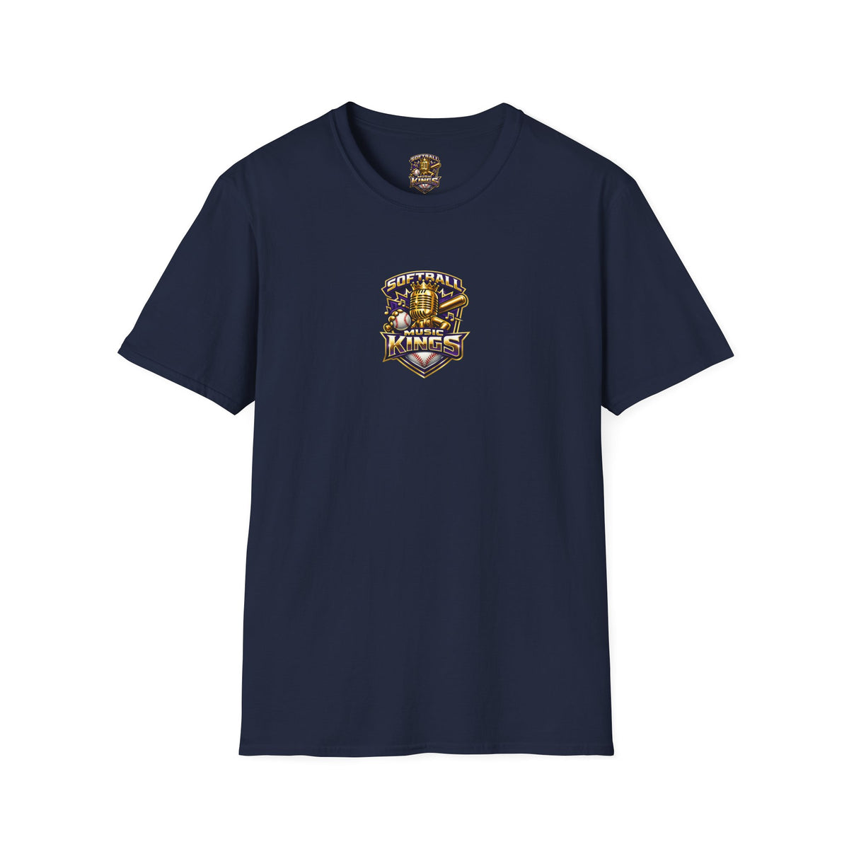 Softball Music Kings - Adult T-Shirt