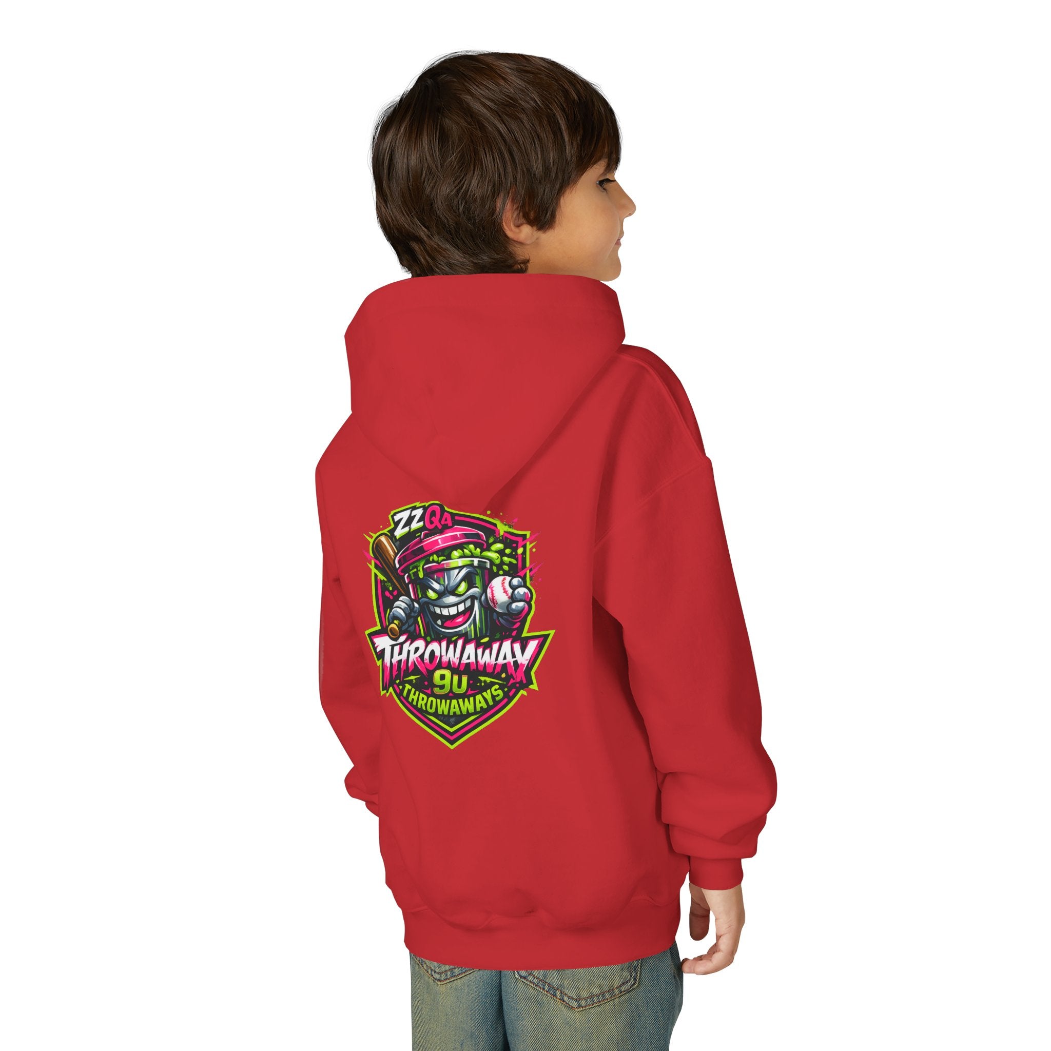 ZZ QA Throwaway 9u - Youth Hoodie