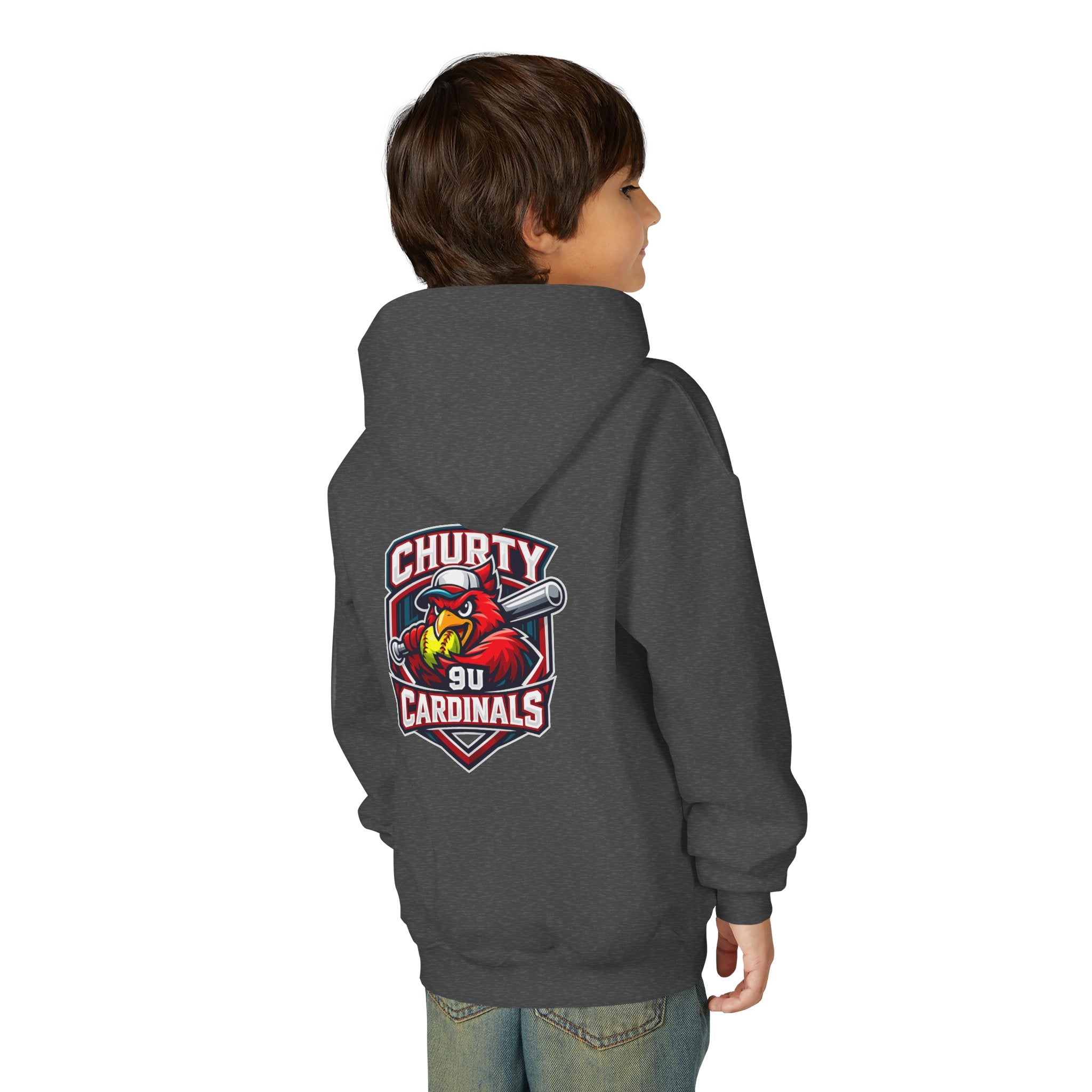 Churty 9u Cardinals - Youth Hoodie