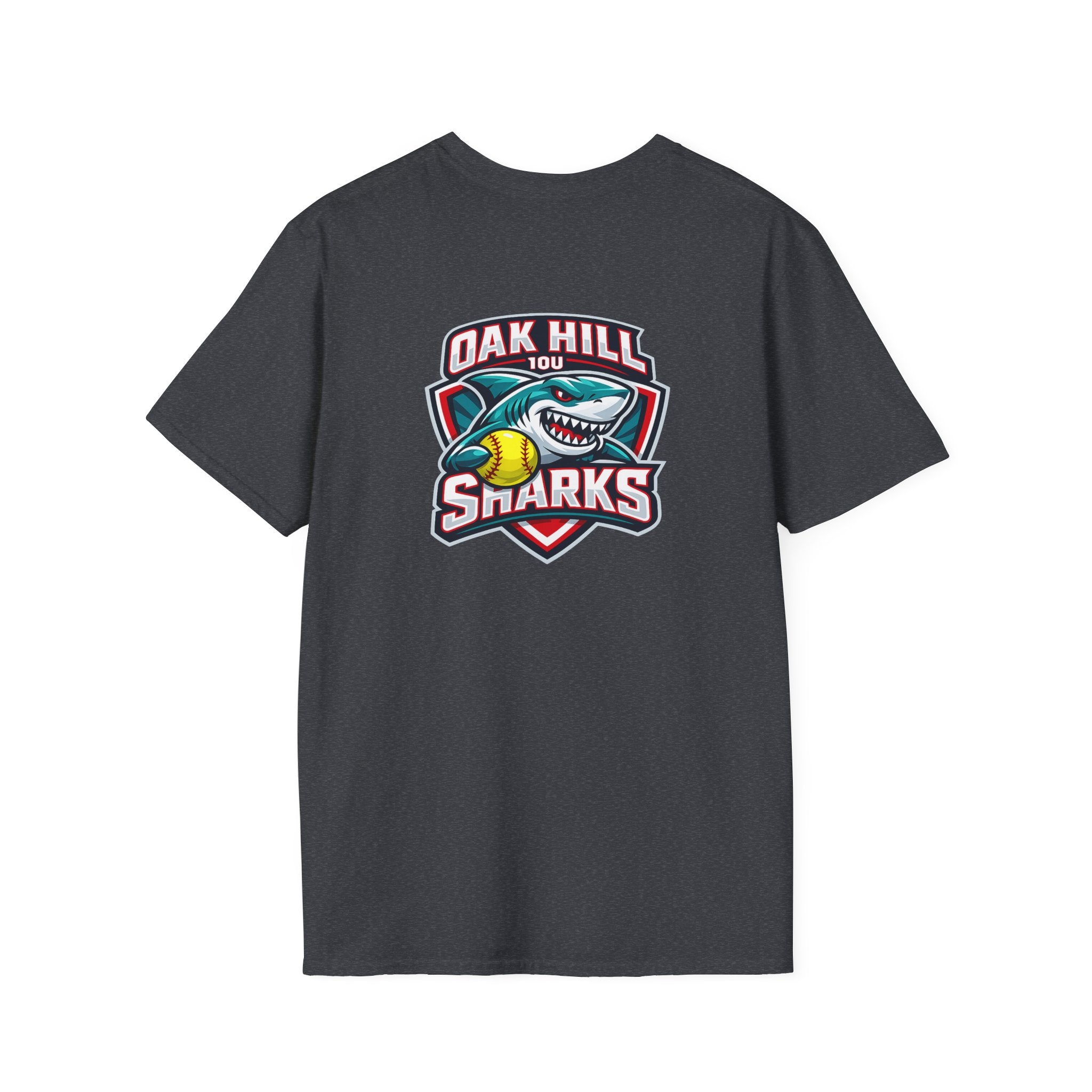 Oak Hill 10u Sharks - Adult T-Shirt