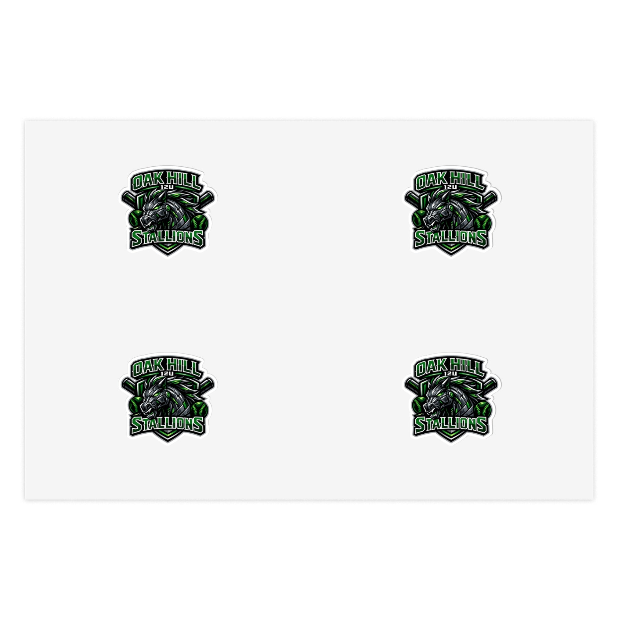 Oak Hill 12u Stallions - Sticker Pack (4)