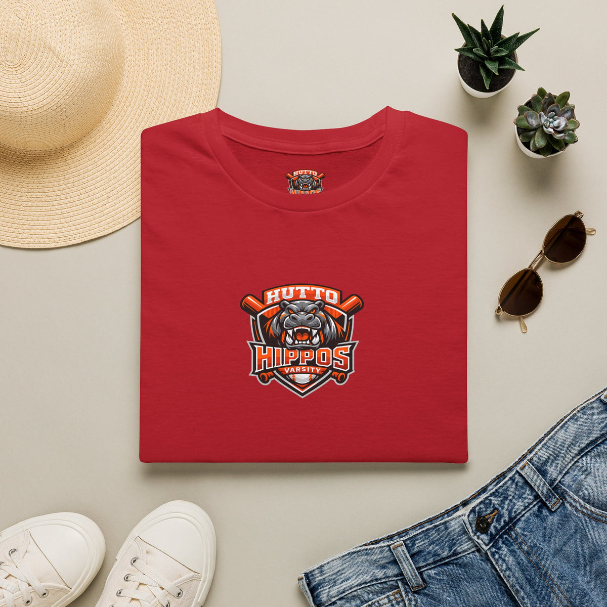 Hutto Hippos Varsity - Adult T-Shirt