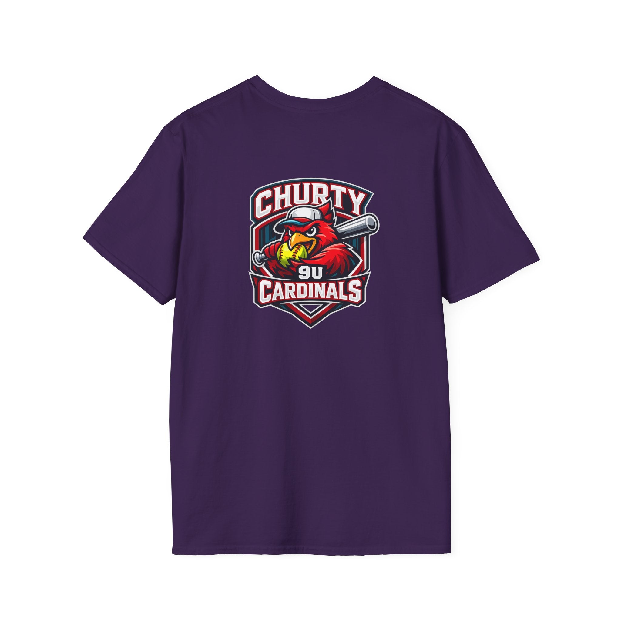 Churty 9u Cardinals - Adult T-Shirt