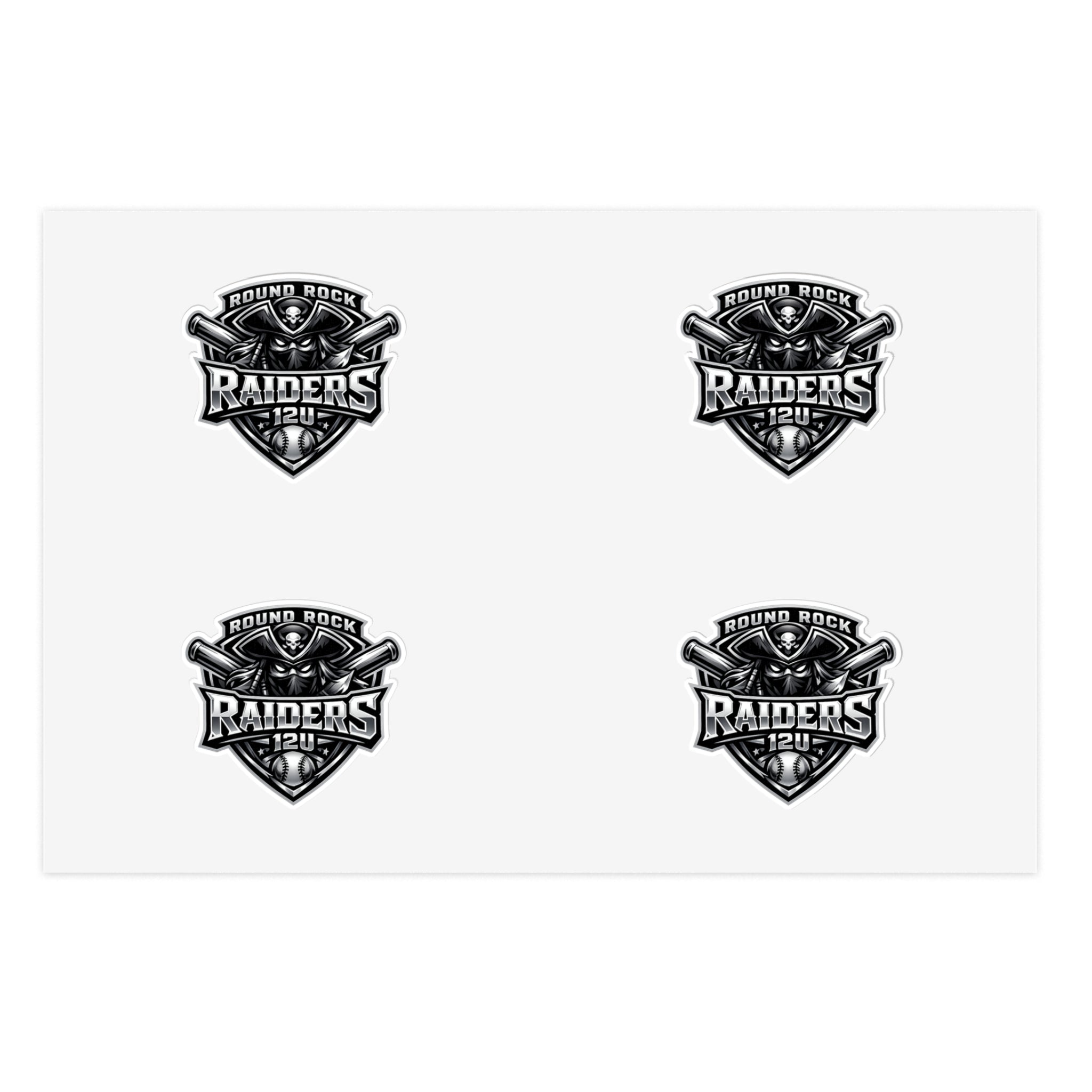 Round Rock 12u Raiders - Sticker Pack (4)