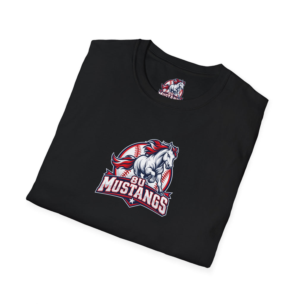 8U Mustangs - Adult T-Shirt