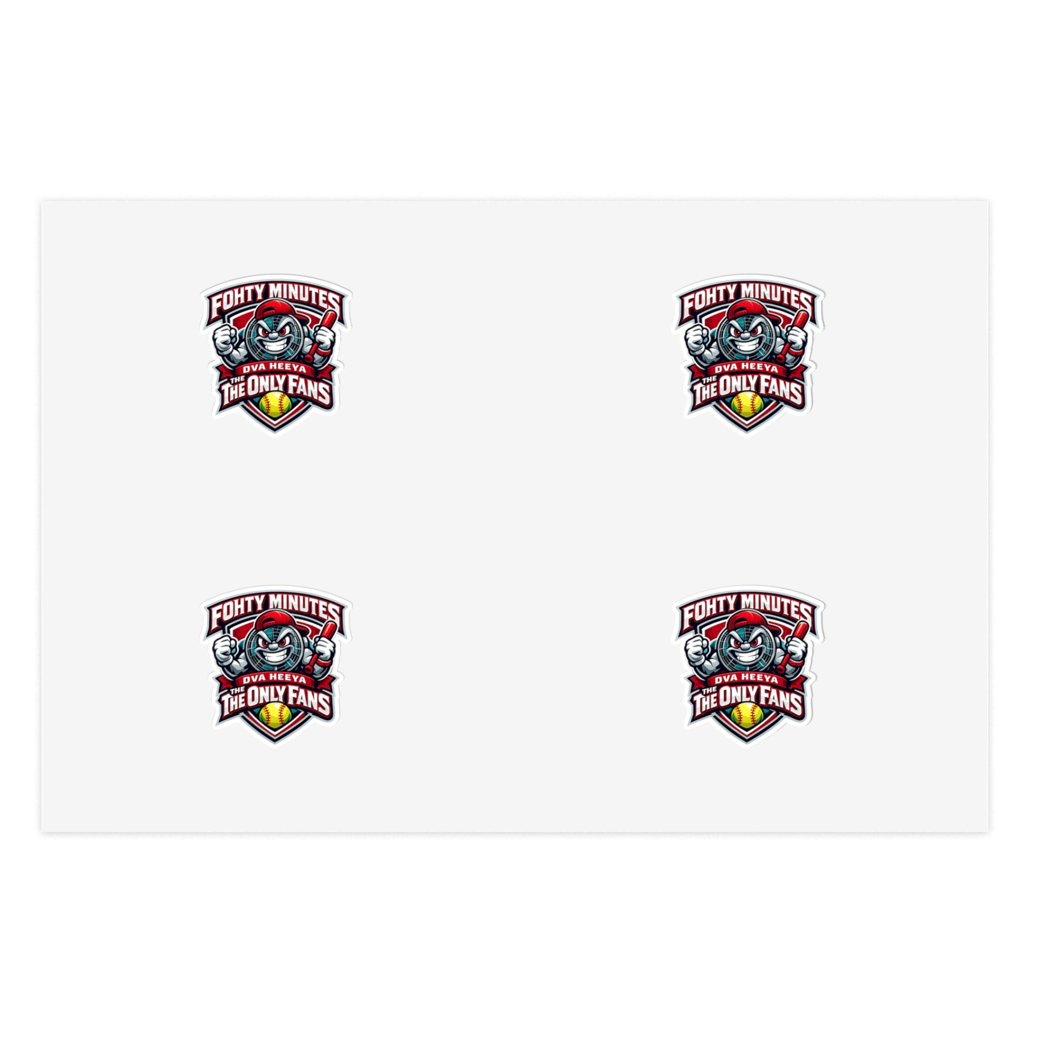 Fohty Minutes Ova Heeya - Sticker Pack (4)