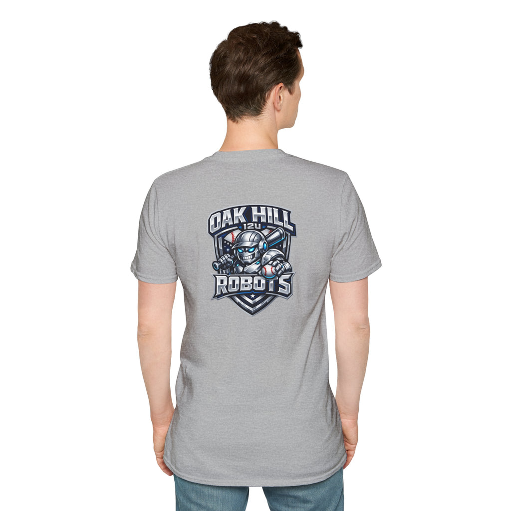 Oak Hill 12u Robots - Adult T-Shirt