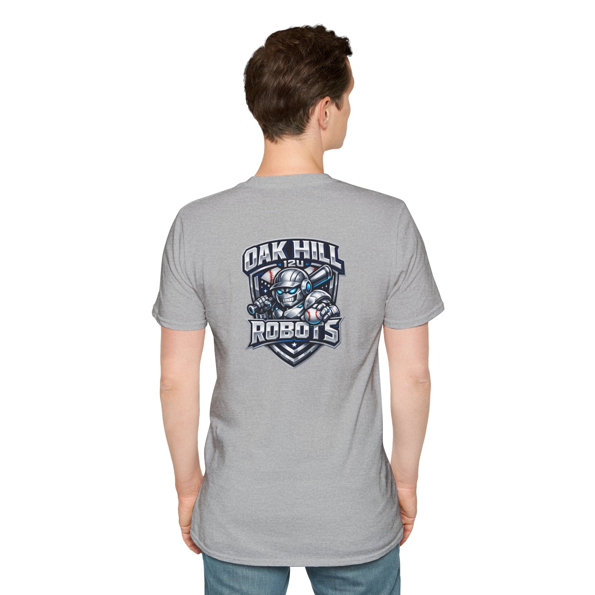 Oak Hill 12u Robots - Adult T-Shirt